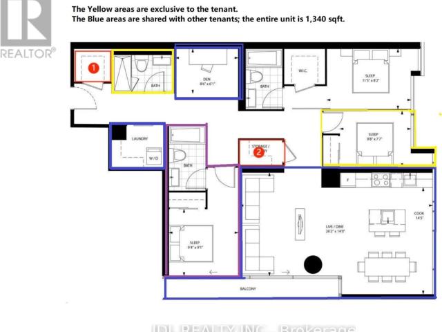 apartment at 308 BR3 57 ST JOSEPH STREET, Toronto, Ontario, M5S0C5