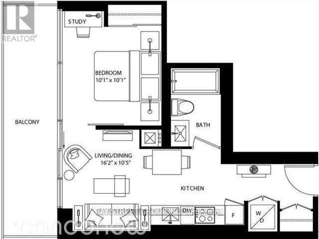 apartment at 3002 290 ADELAIDE STREET W, Toronto, Ontario, M5V1P6