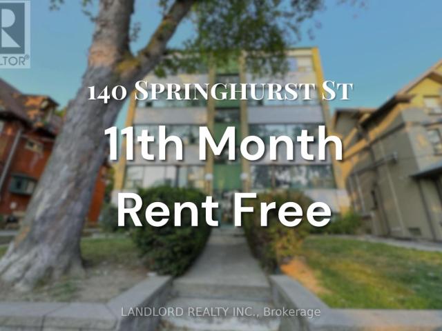 apartment at 31 140 SPRINGHURST AVENUE, Toronto, Ontario, M6K1C1