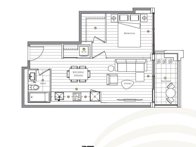 apartment at 366 68 ESTHER SHINER BOULEVARD, Toronto, Ontario, M2K0J6