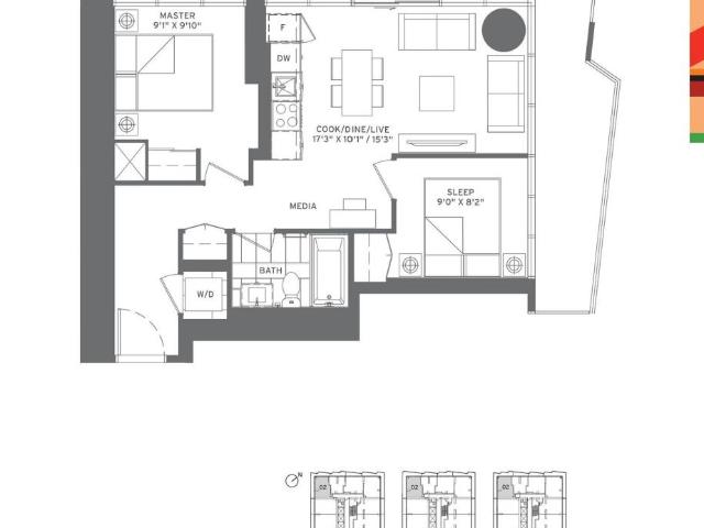 apartment at 4102 448 BURNHAMTHORPE ROAD, Mississauga, Ontario, L5B0R4