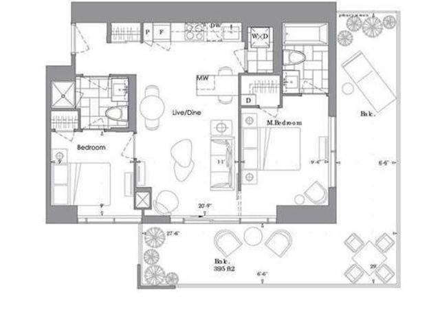 apartment at 4303 – 7 GRENVILLE STREET