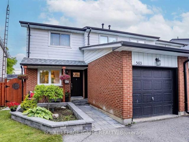 apartment at 563 BERWICK CRESCENT, Oshawa, Ontario, L1J3E6