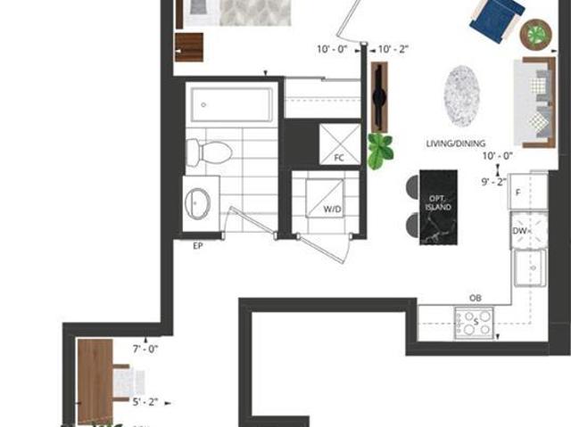 apartment at 5 WELLINGTON Street S Unit# 1611, Kitchener, Ontario, N2G0E3