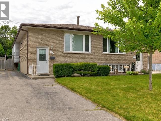 apartment at 66 BAKERSFIELD Drive, Cambridge, Ontario, N1R6X6