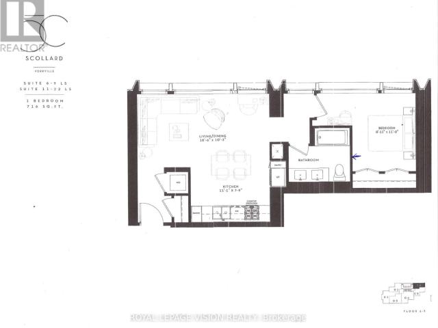 apartment at 706 1315 BAY STREET, Toronto, Ontario, M5R2C4
