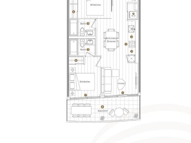apartment at 758 68 ESTHER SHINER BOULEVARD, Toronto, Ontario, M2K0J6