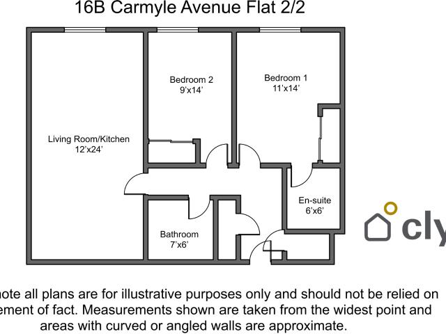Apartment at Carmyle Avenue, Glasgow