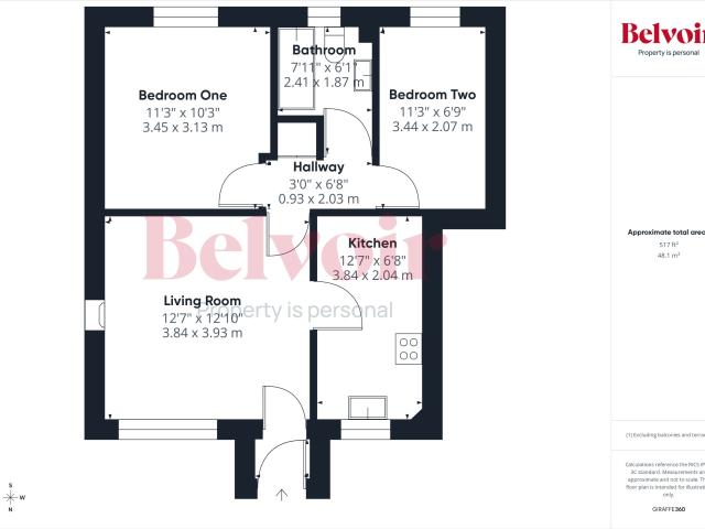 Apartment at Castle Court, Wem