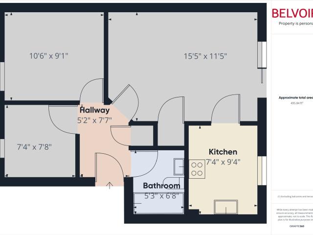 Apartment at Christy Court, Basingstoke and Deane