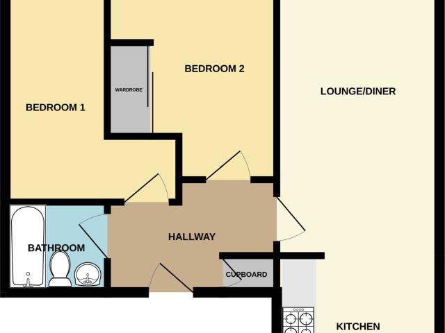Apartment at Anchor Street, Lincoln