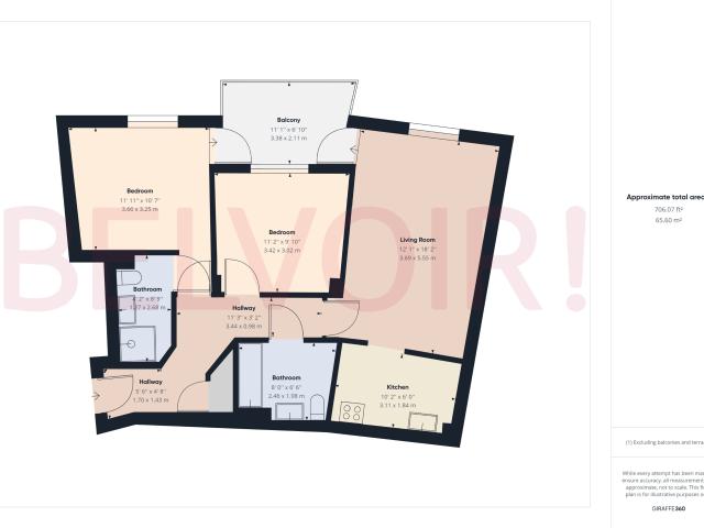 Apartment at Alençon Link, Basingstoke and Deane