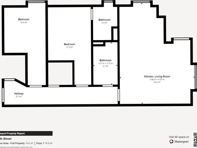 Apartment at Beith Street, Glasgow