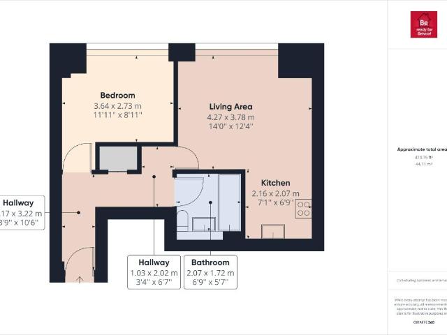 Apartment at Brunswick Street, Liverpool