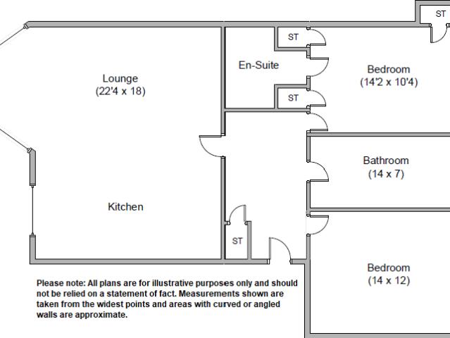 Apartment at Dryburgh Gardens, Glasgow
