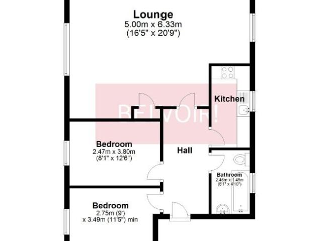 Apartment at Dudley Road, Tunbridge Wells