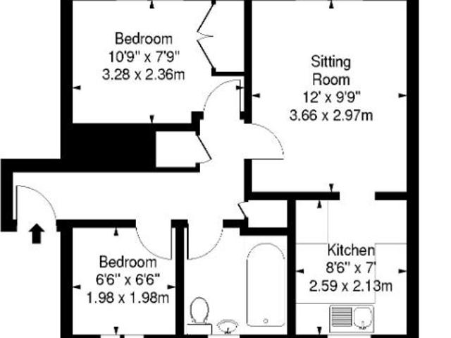 Apartment at Falcons Way, Shrewsbury