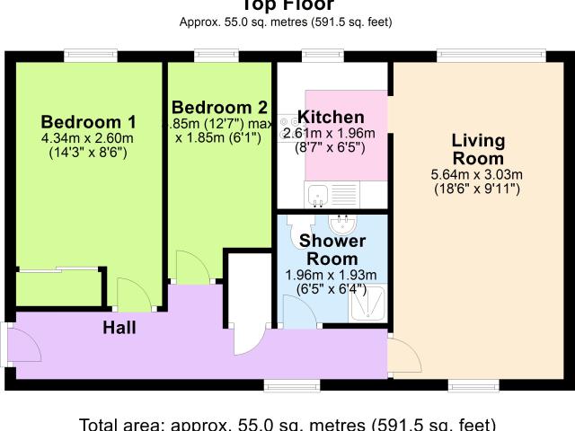 Apartment at Kerr Close, North Hertfordshire