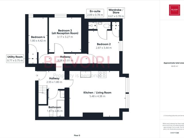 Apartment at Little Parkfield Road, Liverpool