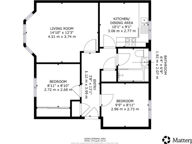 Apartment at Muirhead Avenue, Falkirk