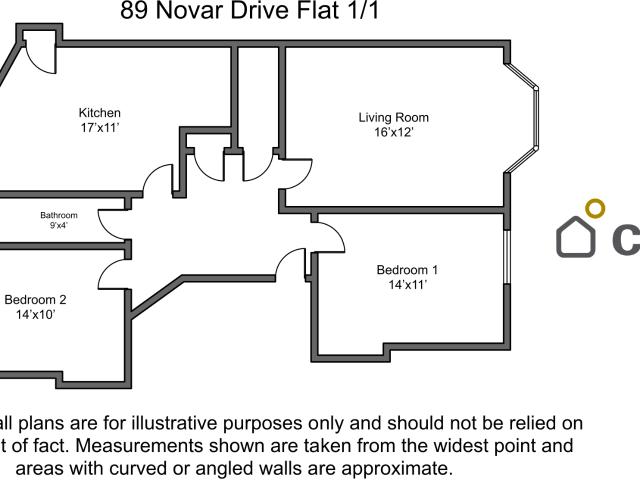 Apartment at Novar Drive, Glasgow