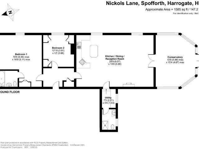 Apartment at Nickols Lane, Spofforth with Stockeld