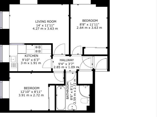 Apartment at Springbank Gardens, Dunblane