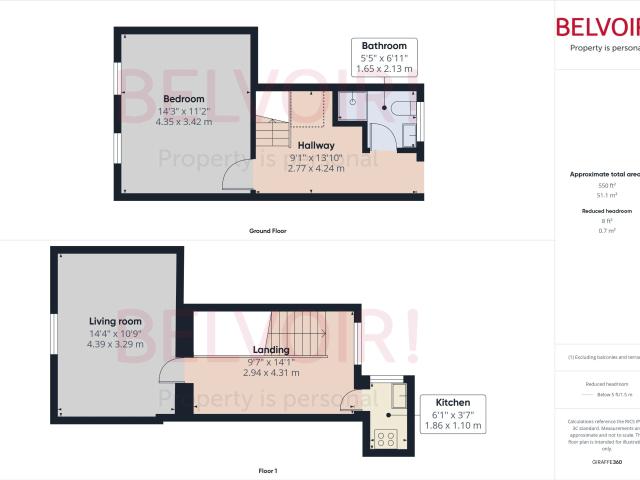 Apartment at St Julians Crescent, Shrewsbury