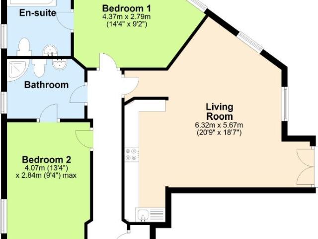 Apartment at Stevenage Road, North Hertfordshire