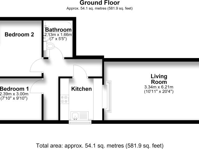 Apartment at Paddockhall Road, Mid Sussex