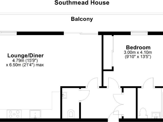 Apartment at Racecourse Road, Greenham