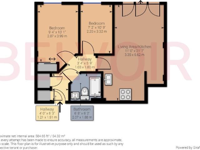 Apartment at Winterthur Way, Basingstoke and Deane