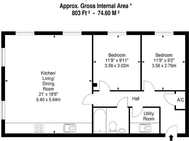 Apartment at Trinity Street, Shrewsbury