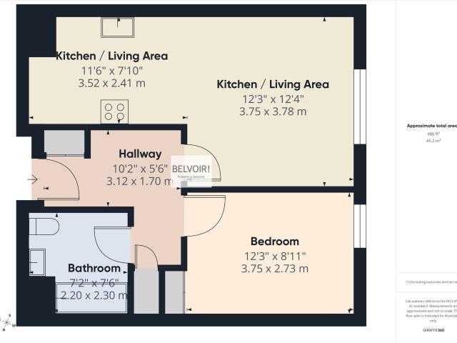 Apartment at Vulcan Square, Sheffield