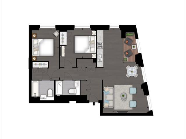 apartment for rent in 38, Thornes House, Nine Elms, Wandsworth, London, Sw11 7AG