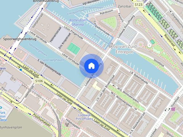apartment for rent in Lodewijk Pincoffsweg 271 3071AS Rotterdam Kop van Zuid Entrepot Rotterdam