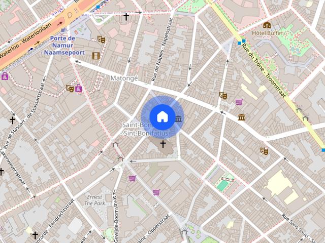 Apartment for rent in Matonge, Brussels