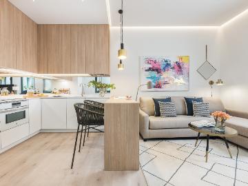 Refurbished apartment in exclusive neighborhood