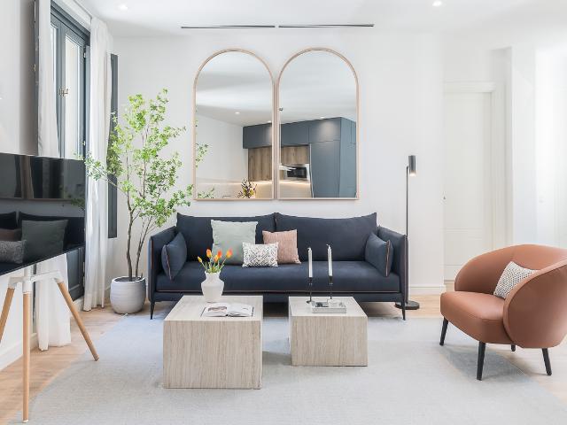 Elegant two bedroom apartment in a restored historic building