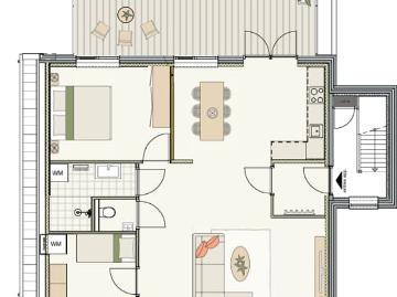 apartment for rent in Stationsstraat 17 A 8431ET Ooststellingwerf Oosterwolde Centrum Zuid Oost Oosterwolde FR