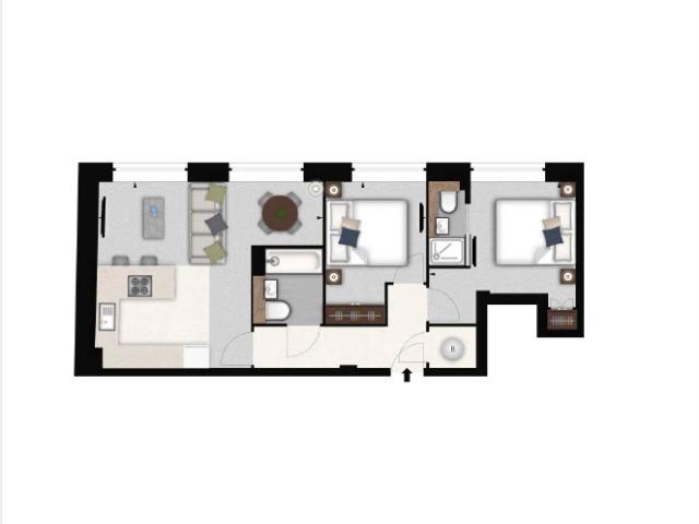 apartment for rent in Palace Wharf, Rainvlle Road, London, W6 9UF