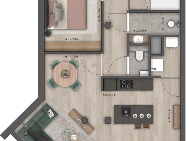 Appartement te huur