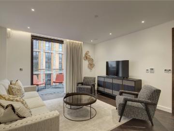 Apartment for rent in The Residence, 4 Charles Clowes Walk, Nine Elms, London, SW11