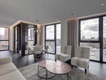Apartment for rent in The Residence, 4 Charles Clowes Way, Nine Elms, London, SW11