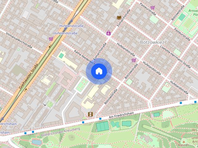 Apartment for rent with 1 bedroom in Prenzlauer Berg, Berlin
