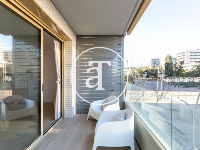 Apartment for rent with 2 bedrooms, studio and balcony in Badalona