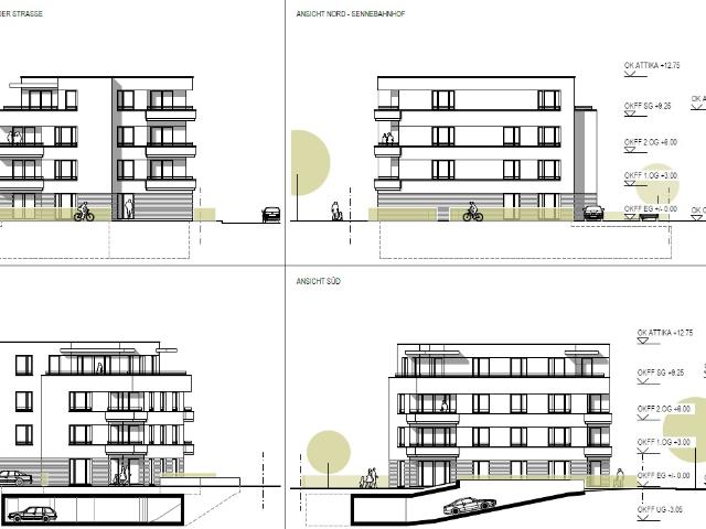Apartment im Staffelgeschoss mit QNG Zertifikat