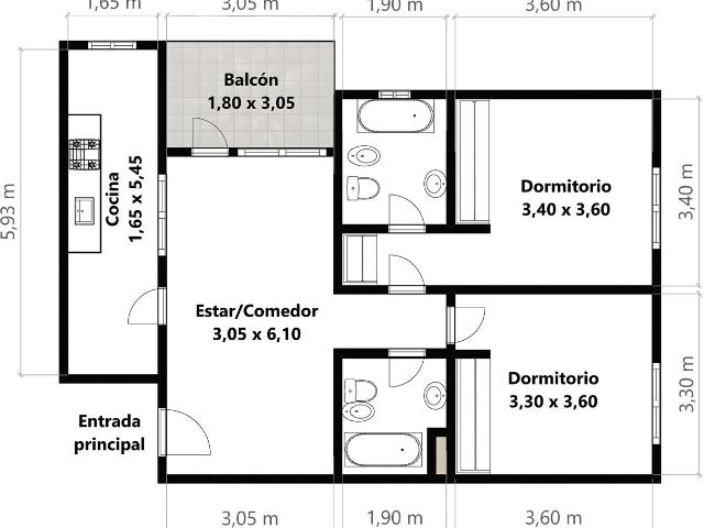 apartment in Caballito Capital Federal
