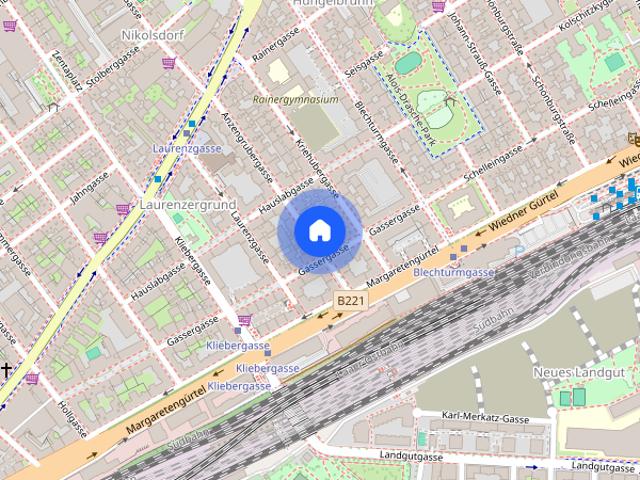 Apartment in Anzengrubergasse, Wien for 50 m² with 1 bedroom