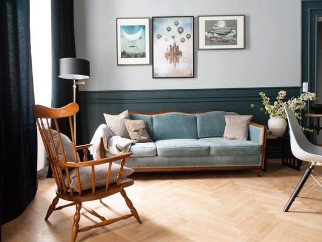 Apartment in an old Viennese building in the 2nd district